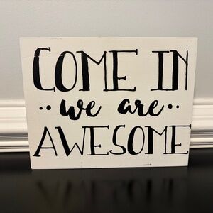 5 for $20: Hobby Lobby decor sign